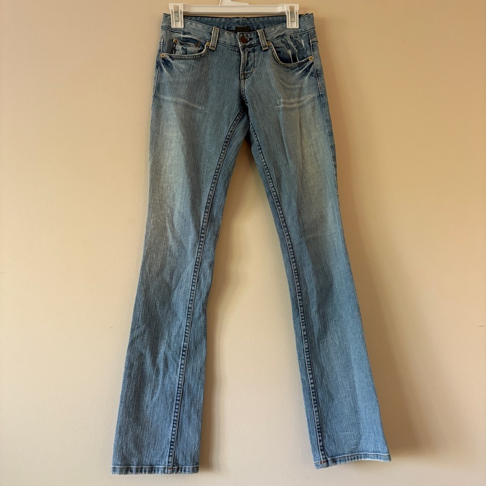 Vintage Armani Exchange A|X Light Wash Bootcut Jeans Women’s Size 0P USA